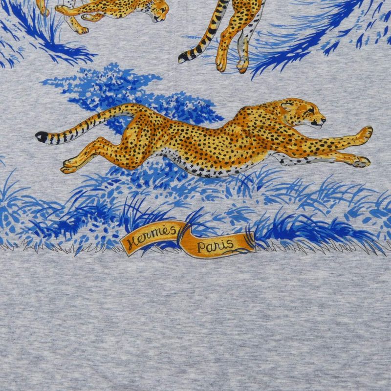 Hermes Guepards 071920s Carré T-Shirt Scarf