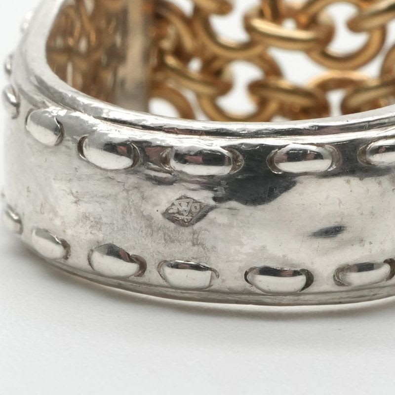 Hermes Mexico Ring Silver