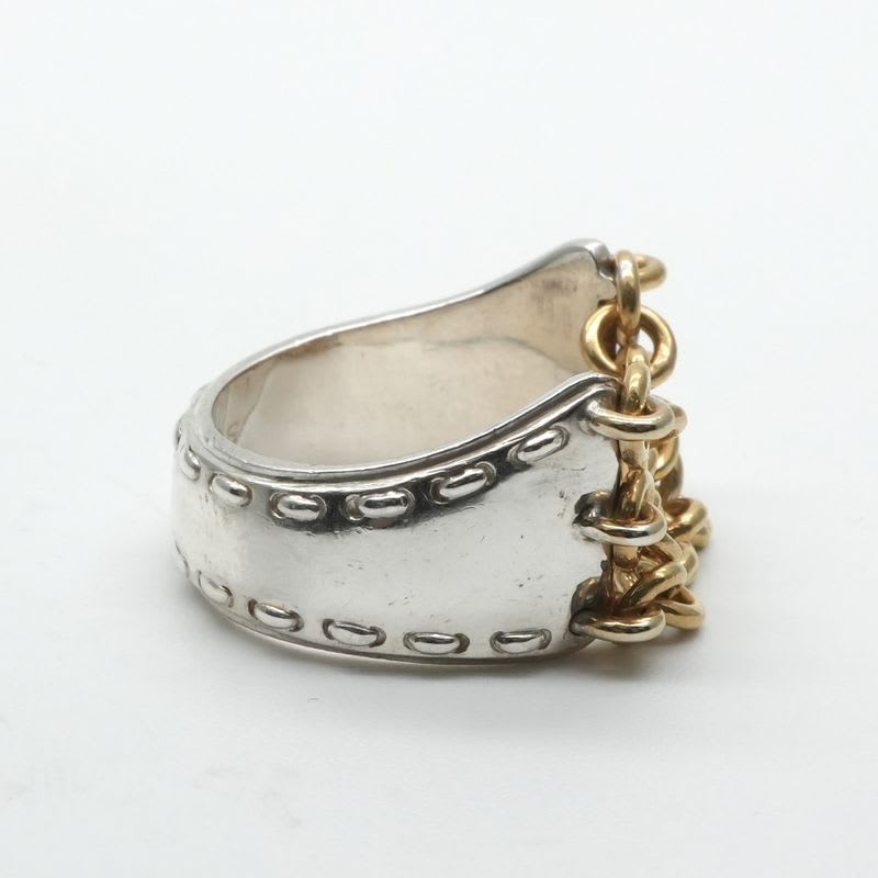 Hermes Mexico Ring Silver
