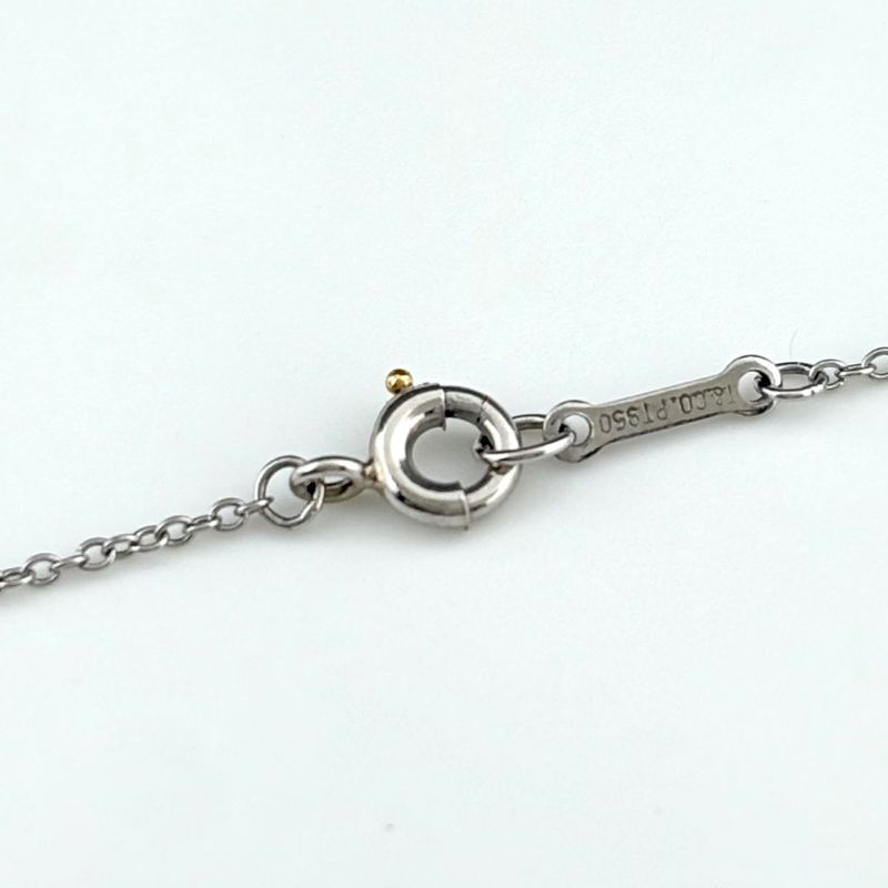 Tiffany & Co Tiffany & Co Kiss Necklace Platinum Pendant Necklace Pt950 Diamond