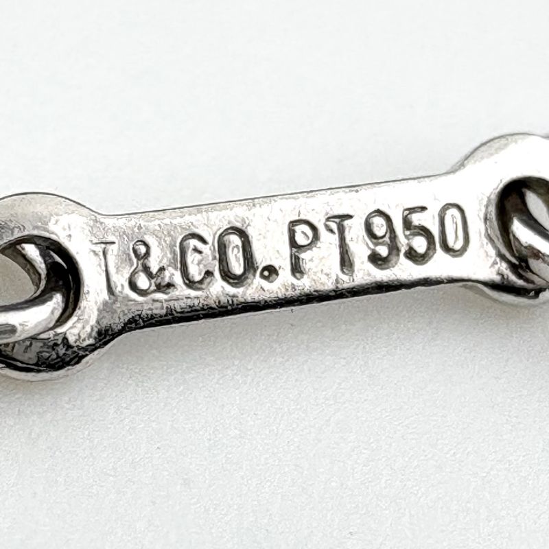 Tiffany & Co Tiffany & Co Kiss Necklace Platinum Pendant Necklace Pt950 Diamond