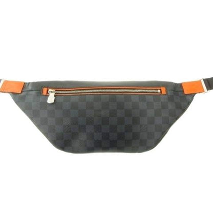 Louis Vuitton Excellent Condition N40161 Damier Cobalt Discovery/bum Bag Waist