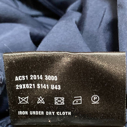 Prada Zip Hoodie Jacket Size 40 Navy Women's Preowned Used