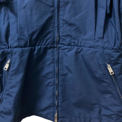 Prada Zip Hoodie Jacket Size 40 Navy Women's Preowned Used