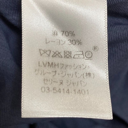 Celine Phoebe Period Easy Long Skirt Size 36 Navy Women's Used