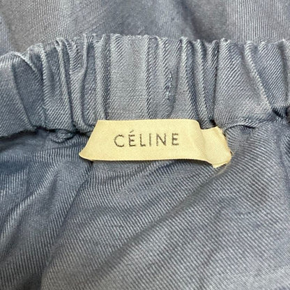 Celine Phoebe Period Easy Long Skirt Size 36 Navy Women's Used