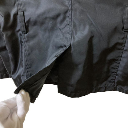 Prada Belted Nylon Tailored Jacket Size 38 Black Women's Used