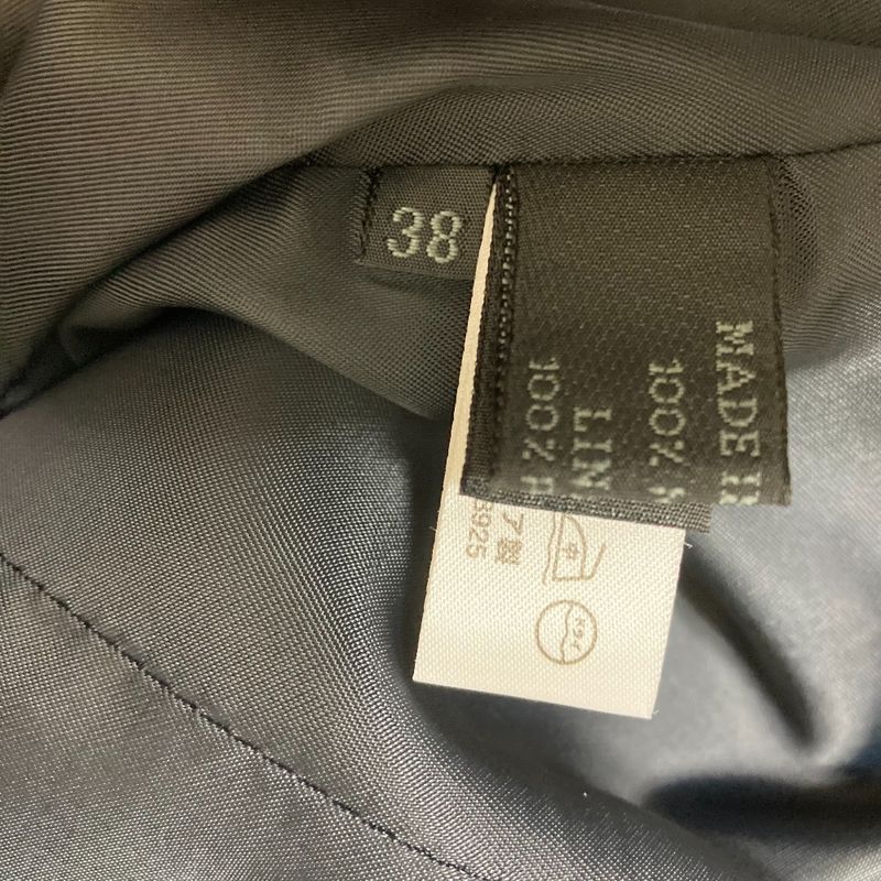 Prada Belted Nylon Tailored Jacket Size 38 Black Women's Used