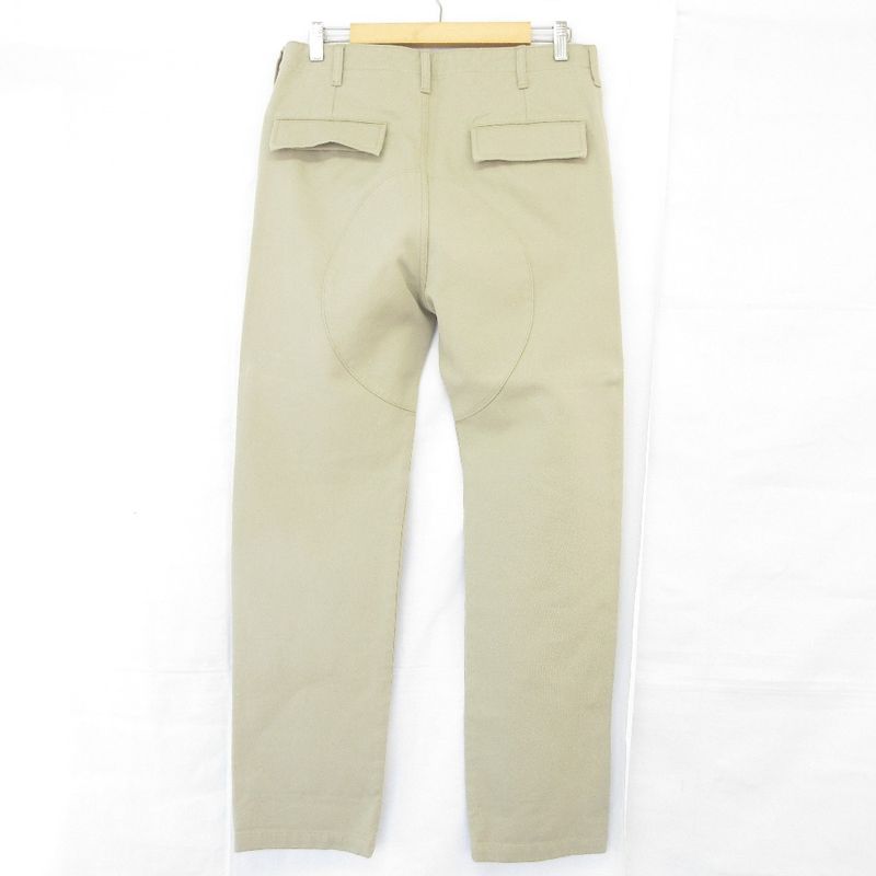 Good Balenciaga Utility Slim Leg Pants Cotton Pants 485996 Size 48 Beige Men's
