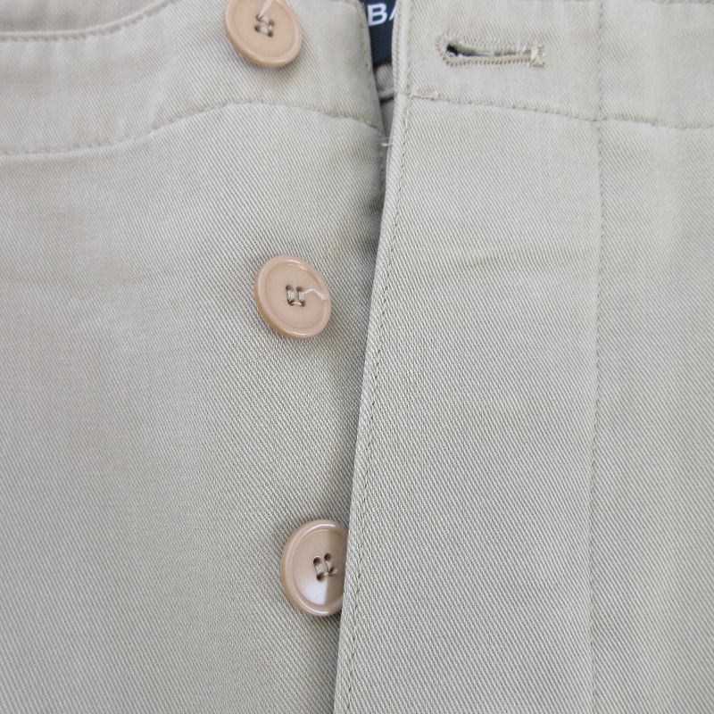 Good Balenciaga Utility Slim Leg Pants Cotton Pants 485996 Size 48 Beige Men's