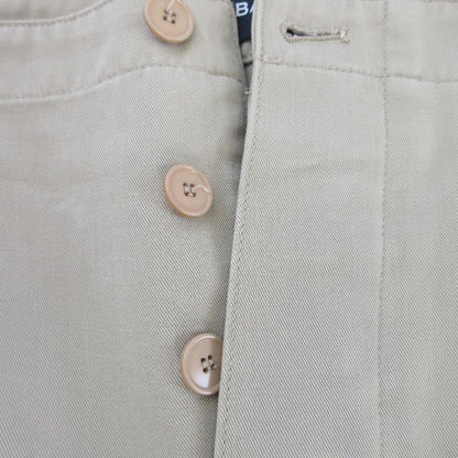 Good Balenciaga Utility Slim Leg Pants Cotton Pants 485996 Size 48 Beige Men's