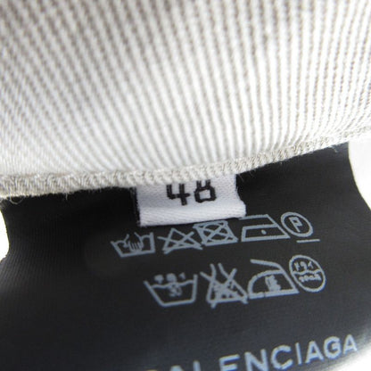 Good Balenciaga Utility Slim Leg Pants Cotton Pants 485996 Size 48 Beige Men's