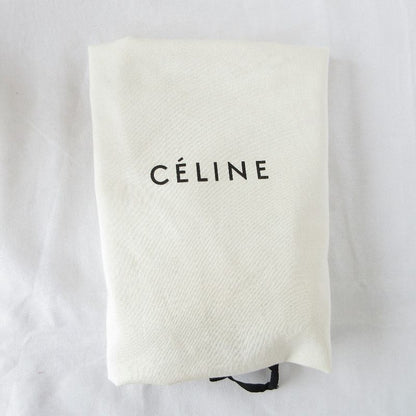 Good Celine Trapeze Small 2way Handbag White Gray Ladies Used