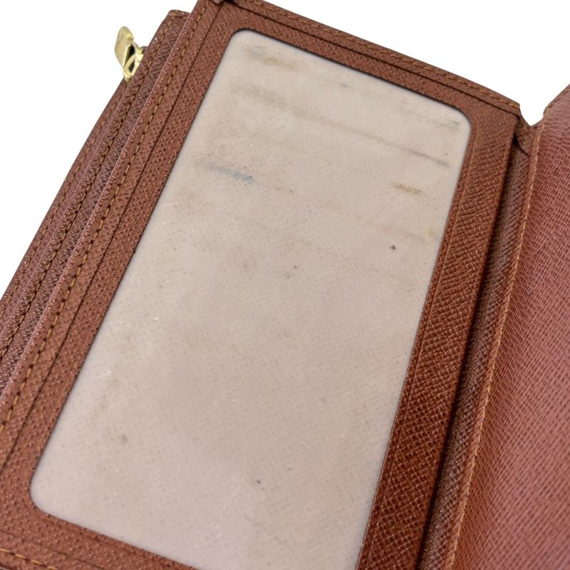 Good Louis Vuitton Monogram Porte Feuille Alexandra Trifold Wallet M60047 Brown