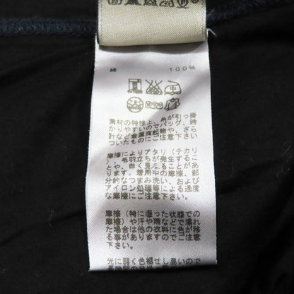 Hermes Blue Stitching Long Sleeve T-Shirt Cut and Sewn None Cotton Long Sleeve