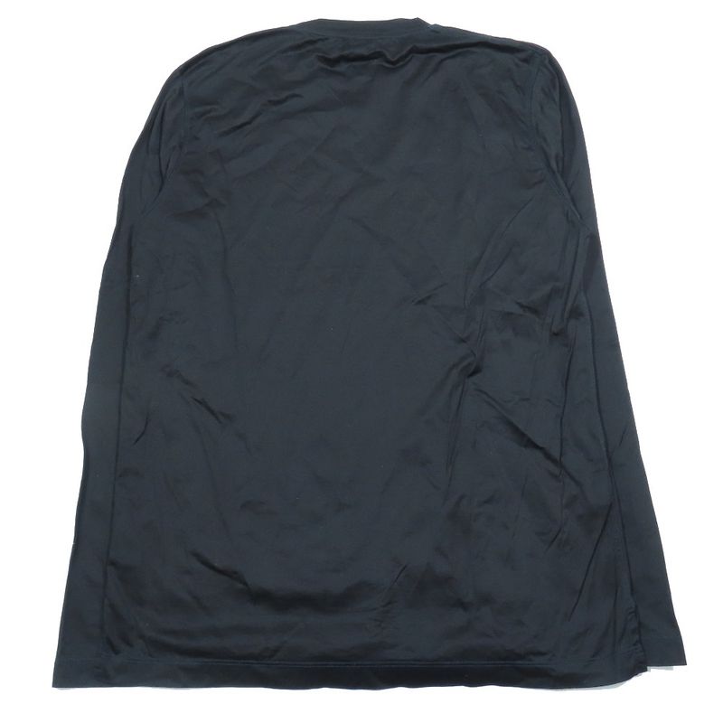 Hermes Blue Stitching Long Sleeve T-Shirt Cut and Sewn None Cotton Long Sleeve