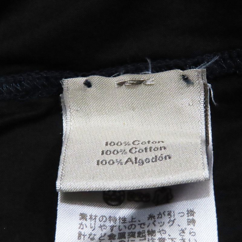 Hermes Blue Stitching Long Sleeve T-Shirt Cut and Sewn None Cotton Long Sleeve