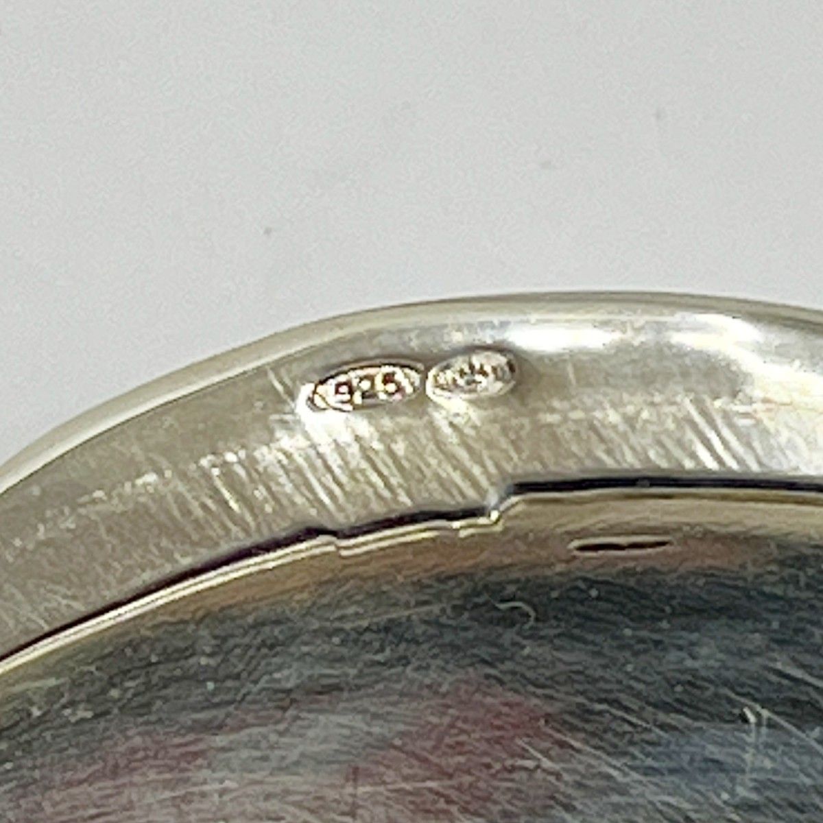 Hermes Locket Pendant Silver925 Tarnish Yes Silver X Brown