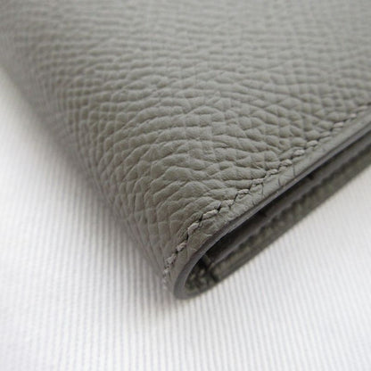 Hermes Bearn Souffle Vaux Epson Long Wallet Engraved U Grimeyer Men's Women's