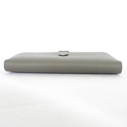 Hermes Bearn Souffle Vaux Epson Long Wallet Engraved U Grimeyer Men's Women's