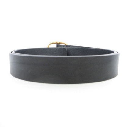 Good 24aw Loewe Round Soft Belt Calf 832441 Size 90 35 Black Men's Women's Used