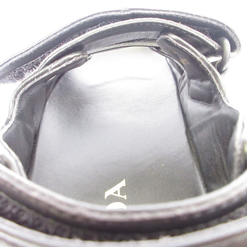 Prada Nappa Leather Quilted Sport Sandals 1x721md Size 35 1 2 Equivalent to