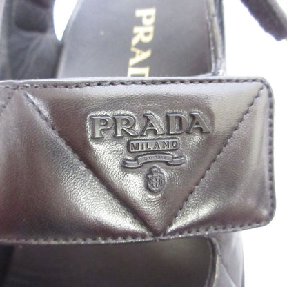 Prada Nappa Leather Quilted Sport Sandals 1x721md Size 35 1 2 Equivalent to