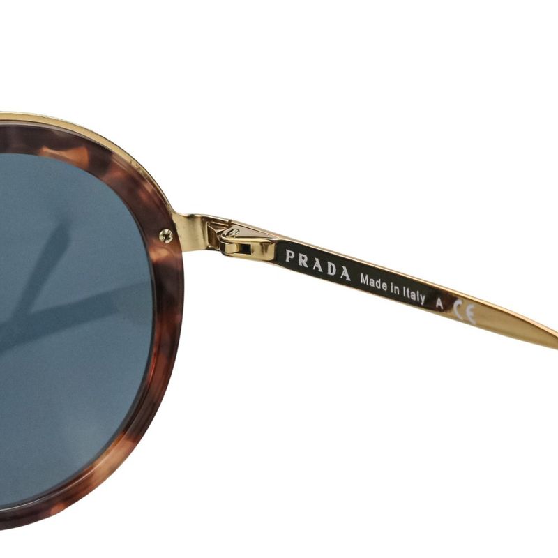 Good Prada Sunglass Es Spr50t Grey Lenses Tortoiseshell Pattern Frame Gold Color