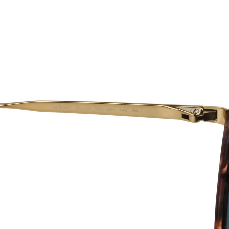 Good Prada Sunglass Es Spr50t Grey Lenses Tortoiseshell Pattern Frame Gold Color