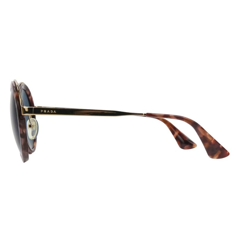 Good Prada Sunglass Es Spr50t Grey Lenses Tortoiseshell Pattern Frame Gold Color