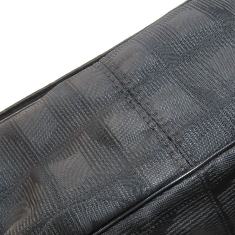 Chanel New Travel Line Gold Hardware Shoulder Bag Nylon Jacquard Women