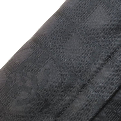 Chanel New Travel Line Gold Hardware Shoulder Bag Nylon Jacquard Women