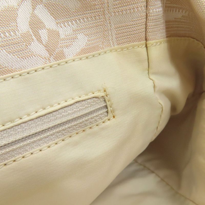 Chanel New Travel Line Silver Hardware Handbag Nylon Jacquard Women