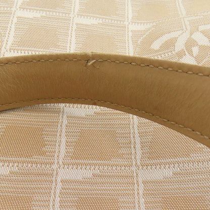 Chanel New Travel Line Silver Hardware Handbag Nylon Jacquard Women