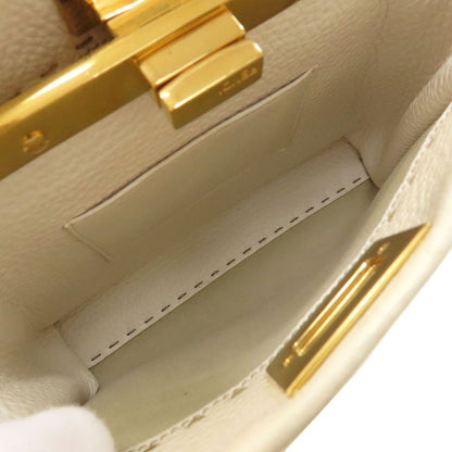 Fendi Peekaboo Mini Selleria 2WAY Handbag Calf Women