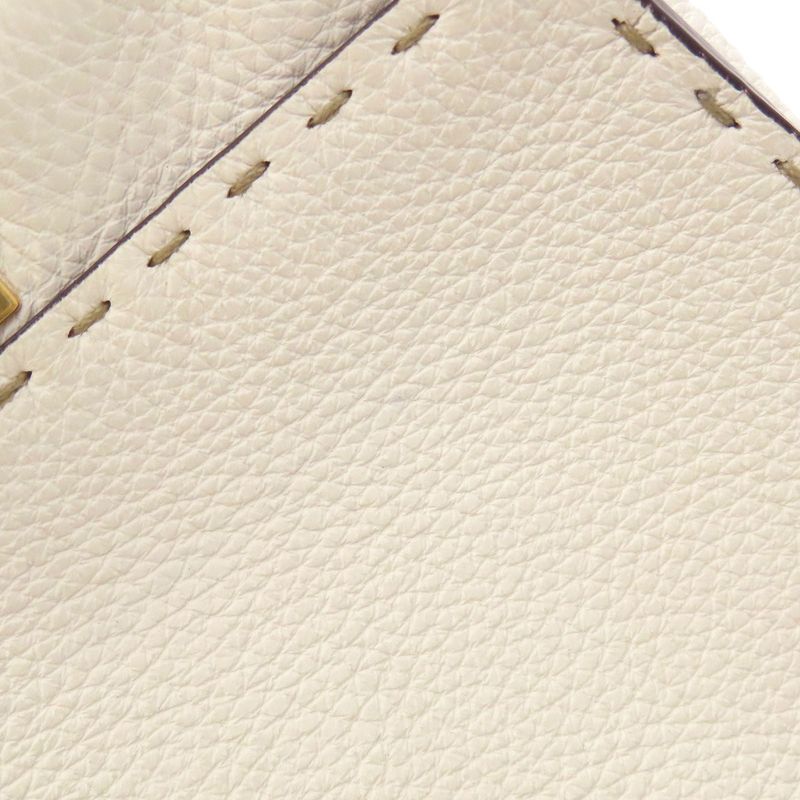 Fendi Peekaboo Mini Selleria 2WAY Handbag Calf Women