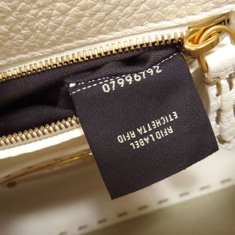 Fendi Peekaboo Mini Selleria 2WAY Handbag Calf Women