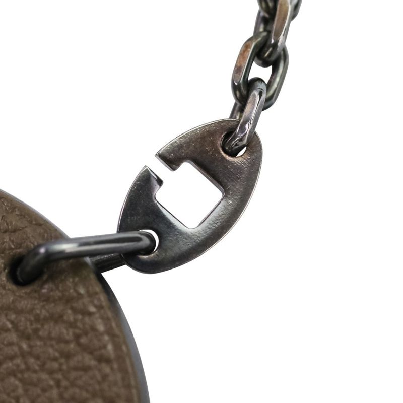 Hermes 2007 Chinese Zodiac Sign of the Year Wild Boar Leather Bag Charm Key