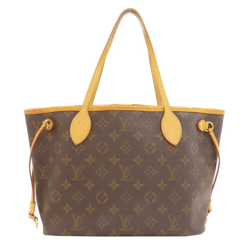 Louis Vuitton M40155 Neverfull PM Old Tote Bag Monogram Canvas Women