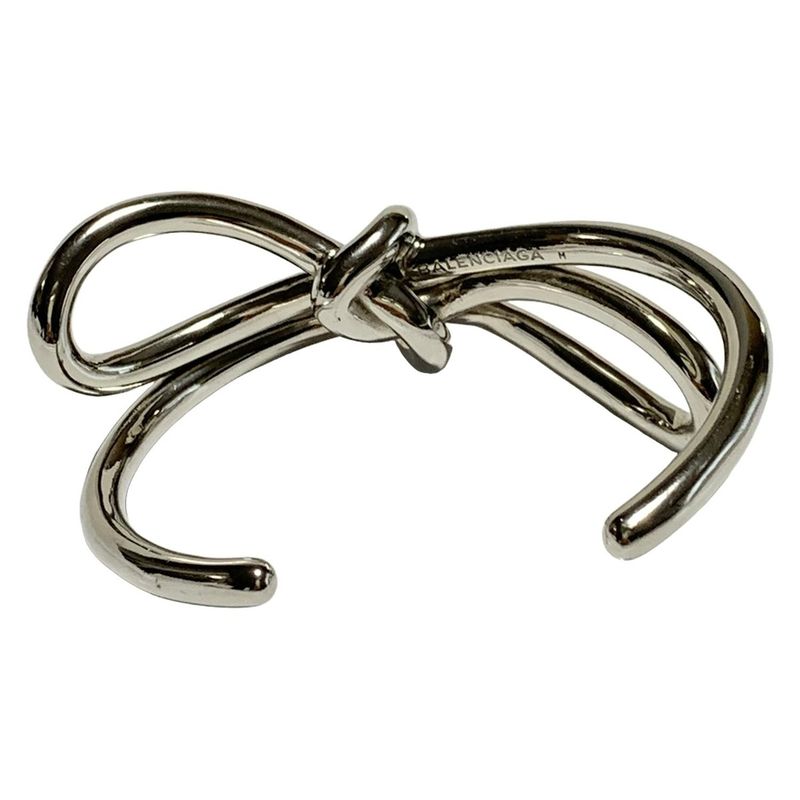 Balenciaga Bangle - Silver Size: M