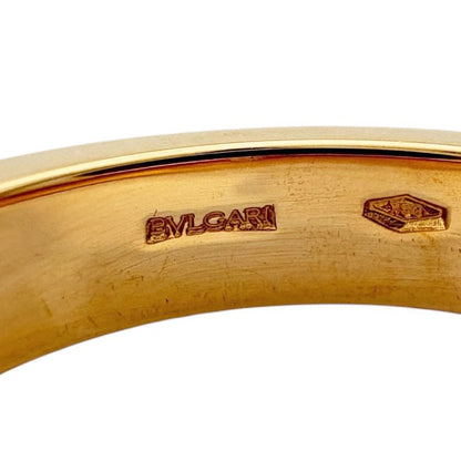 Bvlgari Ring Size 11.5 18k Gold 18k Pink Gold Diamond Ladies Bvlgari Used