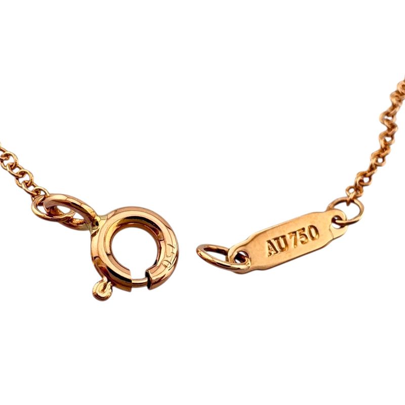 Tiffany & Co Infinity Bracelet 18k Gold 18k Pink Gold Ladies Tiffany & Co Used