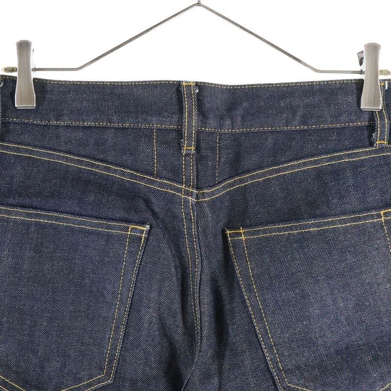 Saint Laurent Paris Button Fly Denim Pants Indigo 315397