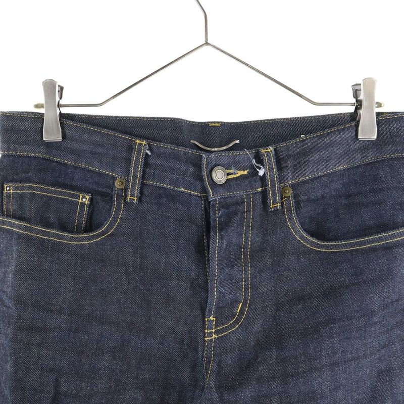 Saint Laurent Paris Button Fly Denim Pants Indigo 315397