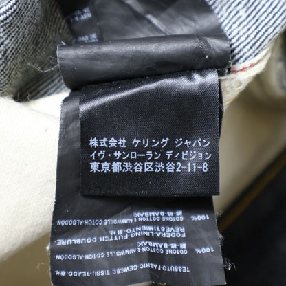 Saint Laurent Paris Button Fly Denim Pants Indigo 315397