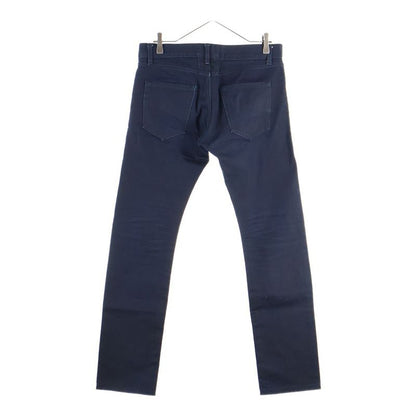 Saint Laurent Paris Button Fly Coated Denim Pants Indigo 315391