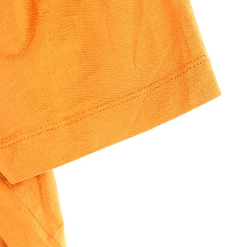Louis Vuitton 13AW Short-sleeved T-shirt With Front Design Orange Rm132m