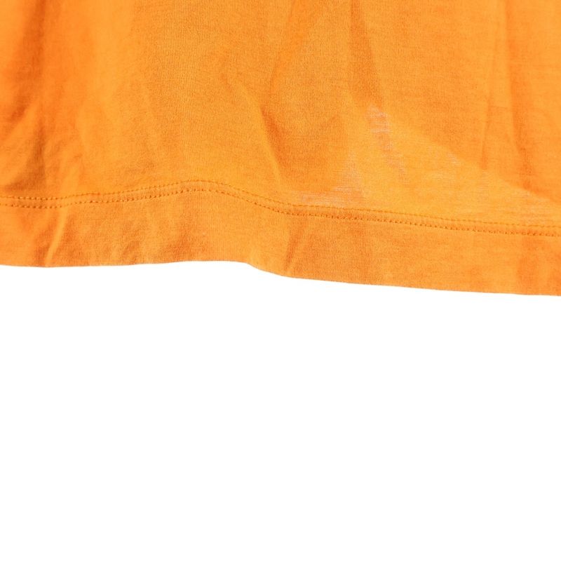 Louis Vuitton 13AW Short-sleeved T-shirt With Front Design Orange Rm132m