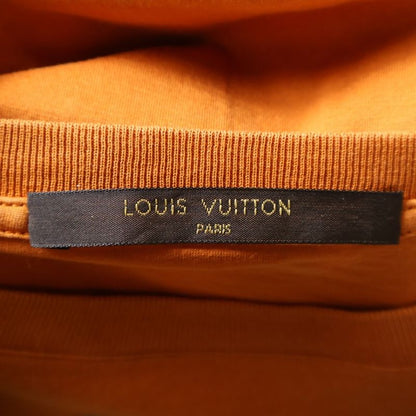 Louis Vuitton 13AW Short-sleeved T-shirt With Front Design Orange Rm132m