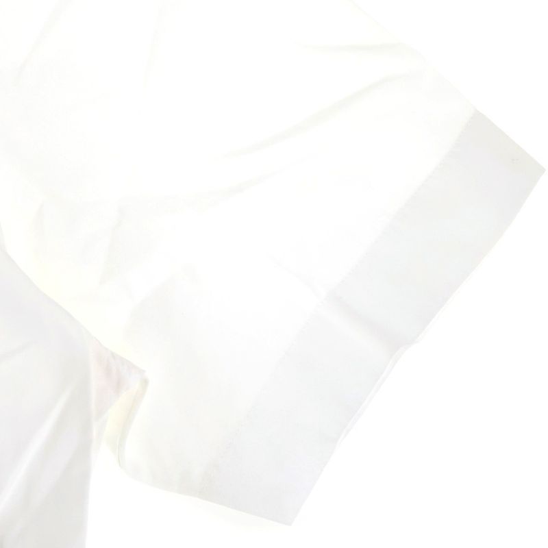 DIOR 18SS Latenight Front Logo Short Sleeve Shirt White 733c515i2480